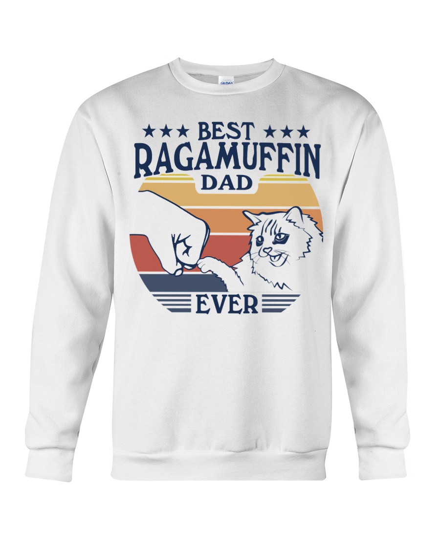 Cute Ragamuffin Cat Crewneck Sweatshirt - A Cozy And Stylish Addition To Your Cat Clothing Collection - Image 4