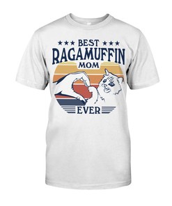 Cute Ragamuffin Cat T-Shirt For Women - Add A Cozy And Stylish Touch To Your Cat Clothing Collection