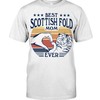 Cute Scottish Fold Cat T-Shirt For Women - A Fun Addition To Your Cat Clothing Collection