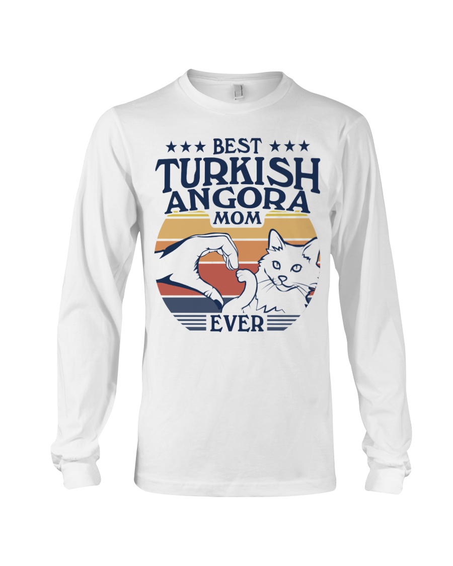 Cute Turkish Angora T-Shirt For Women - A Soft And Cuddly Addition To Your Cat Clothing Collection - Image 3