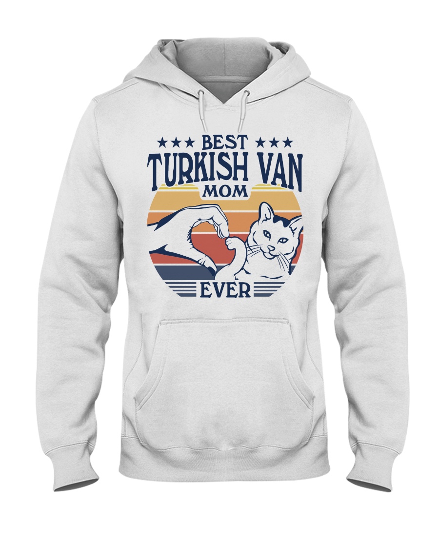 Cute Turkish Van T-Shirt For Women - Perfect For Cat Lovers - Image 2