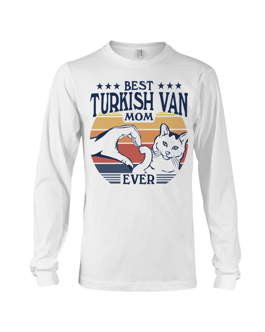 Cute Turkish Van T-Shirt For Women - Perfect For Cat Lovers - Image 3