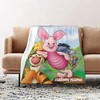 Cute and Soft Disney Piglet Blanket - Perfect for Cuddling Up During Movie Night