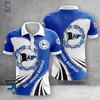 DSC Arminia Bielefeld Football Polo Shirt - 3D T-Shirt with Breathable Fabric and Athleisure Collar