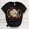 Daisy Christian Design With God all Things Are Possible Matthew 19:26 T-Shirt