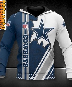 Dallas Cowboys All Over Print 3D Football NFL Hoodie