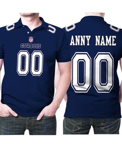 Dallas Cowboys Nfl American Football Game Navy 2019 Jersey Style Custom Gift All Over Print Polo Shirt