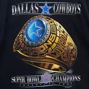 Dallas Cowboys Super Bowl Champions 1993 Vintage Nfl T-Shirt Sweatshirt Pullover Hoodie Reprinted Gift For Nfl Fans - Image 2