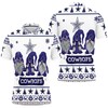 Dallas Cowboys Ugly Sweatshirt and Personalized 3D Breathable Fabric Polo Shirt