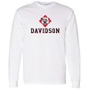 Davidson Wildcats Distressed Circle Logo Shirt Sweatshirt Pullover Hoodie
