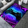 Decorative Game Room Rug: Personalize Your Non-Slip Polyester Mat for Video Game Lovers' Home Decoration