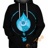 Deepness and Water 3D Hoodie
