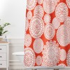 Delightful Doilies Saffron Design Brings a Bold Splash of Colors to Your Boho Bathroom