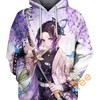 Demon Slayer Kocho Shinobu Insect Pillar All Over Print 3D Hoodie