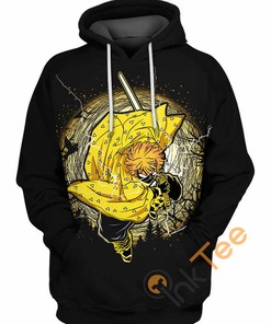 Demon Slayer Zenitsu 3D Hoodie