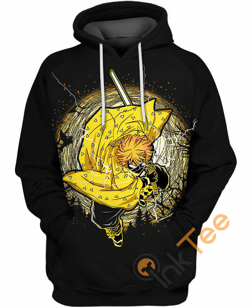 Demon Slayer Zenitsu 3D Hoodie