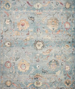 Denim Multi Traditional Area Rug - A Stylish Choice from the Loloi II Margot Collection