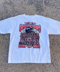 Denver Broncos NFL Super Bowl Xxxii Champs Sweatshirt T-shirt Ideal Gift for NFL Fans