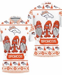 Denver Broncos Ugly Sweatshirt meets 3D Printed All Over Print Polo Shirt