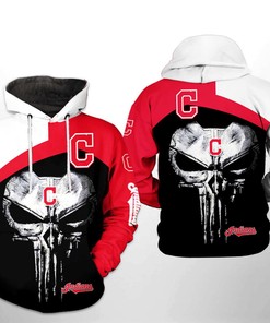 Detroit Tigers MLB 3D All-Over Print Skull Zipper Hoodie