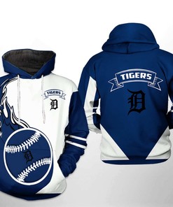 Detroit Tigers MLB Classic All Over Print 3D Hoodie
