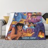 Disney Baby Animals Fleece Blanket - Personalized Name - Nursery Decor - Baby Shower Gift