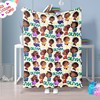 Disney Baby Blanket with Personalized Name - Soft and Cute Gift for Newborns