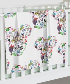 Disney Baby Swaddle Blanket - Adorable Infant Receiving Blanket for Disney Lovers