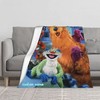 Disney Bear in the Big Blue House Custom Name Soft Fleece Blanket - Perfect Gift