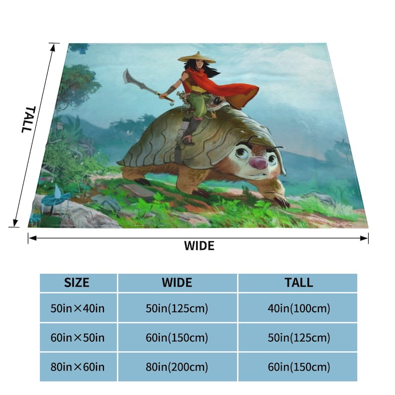 Disney Bear in the Big Blue House Custom Name Soft Fleece Blanket - Perfect Gift - Image 4