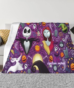 Disney Blanket Christmas - Personalized Name and Design - Cozy and Festive Gift for the Holidays