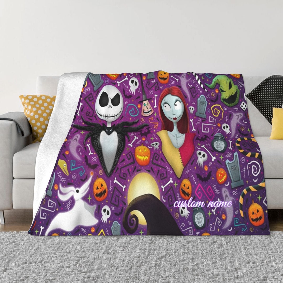 Disney Blanket Christmas - Personalized Name and Design - Cozy and Festive Gift for the Holidays
