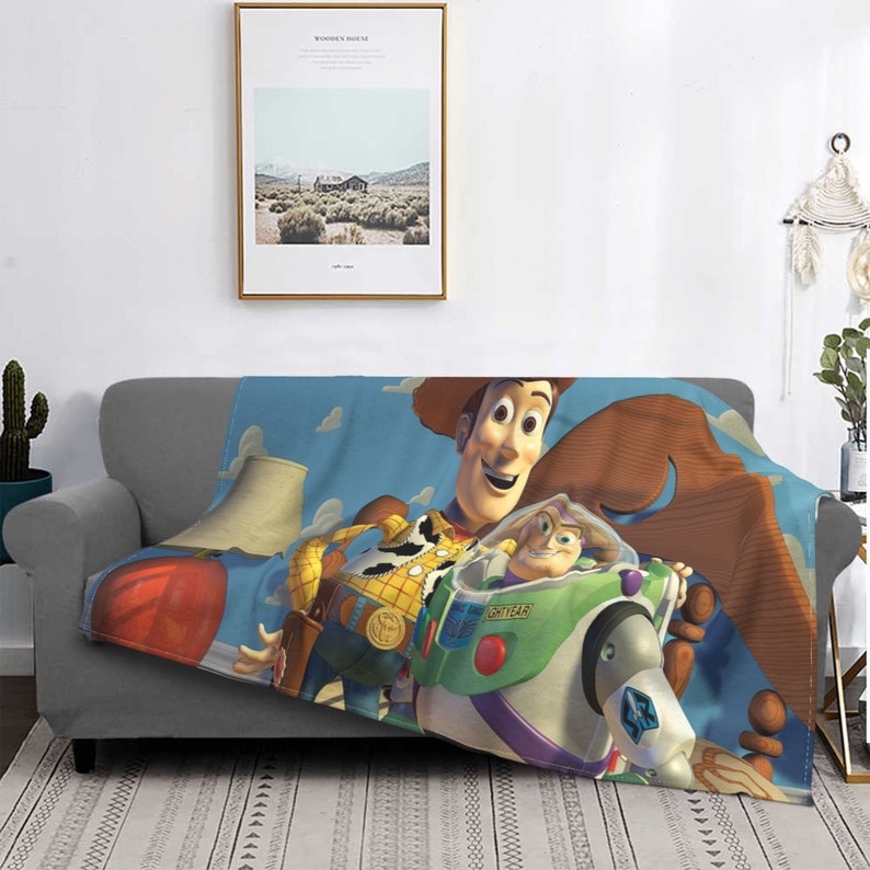 Disney Blanket Christmas - Personalized Name and Design - Holiday Gift Idea for Kids and Adults - Image 3