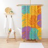 Disney Boho Botanic Shower Curtain, Colorful Curtain, Floral Bathroom Decor, Flowers, Eco-Friendly Material