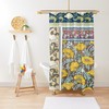 Disney Boho Floral Bathroom Shower Curtain, Artistic Style Design, Eco-Friendly and Chic with Hooks