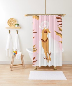 Disney Boho Meisjesgordijn, Milieuvriendelijk Lang Gordijn, Waterdicht Extra Duurzaam, Roze Gordijn