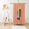 Disney Boho Mid-Century Cactus Abstract Patterns Shower Curtain