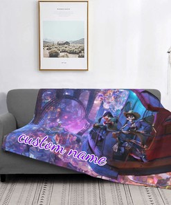 Disney COCO Tapestry Blanket - Personalized with Fleece and Sherpa for Cozy Nights