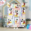 Disney Cartoon Character Baby Blanket with Personalized Name - Soft and Colorful