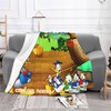 Disney Donald Duck Custom Name Double Layer Blanket - A Cute and Cozy Addition to Any Room