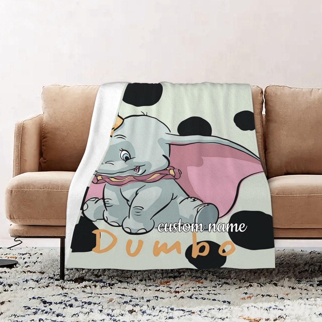 Disney Dumbo Baby Animals Blanket - Cute and Personalized Gift for Your Little One