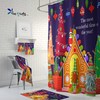 Disney Gnomes Christmas Shower Curtain for a Magical Holiday Bathroom Decor