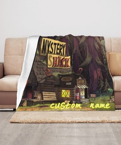 Disney Gravity Falls Sherpa Blanket - Personalized Gift for Fans of the Show