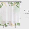 Disney Green Vine Shower Curtain for a Sleek and Minimalist Touch in Your Bathroom Decor