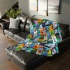 Disney Inspired Velveteen Minky Blanket - Perfect for Vintage Ride Fans
