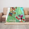 Disney Jake Long Custom Name Soft Blanket - Personalized Gift for Bedroom Decor and Christmas