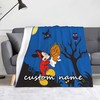 Disney Mickey Minnie Personalized Name Blanket Baby Birthday Gift