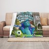Disney Monster University Blanket with Personalized Name for Baby Girl or Boy