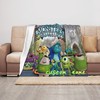Disney Monster University Custom Name Blanket for Babies: Soft and Cozy Gift