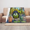 Disney Monster University Personalized Name Blanket - Perfect for Baby Girls and Boys